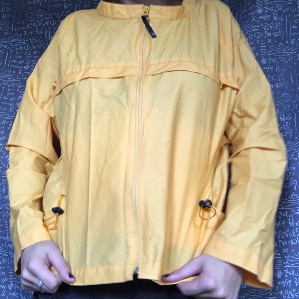 Light Orange Windbreaker